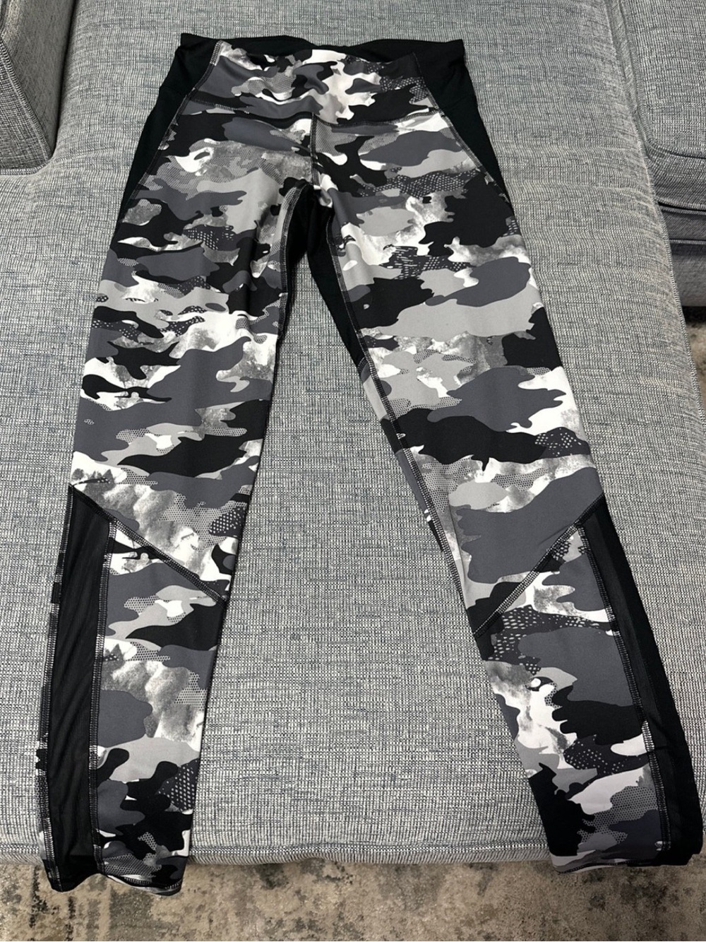 Champion Black & Gray Camo Leggings